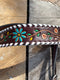 Headstall with hand painted Floral Vine