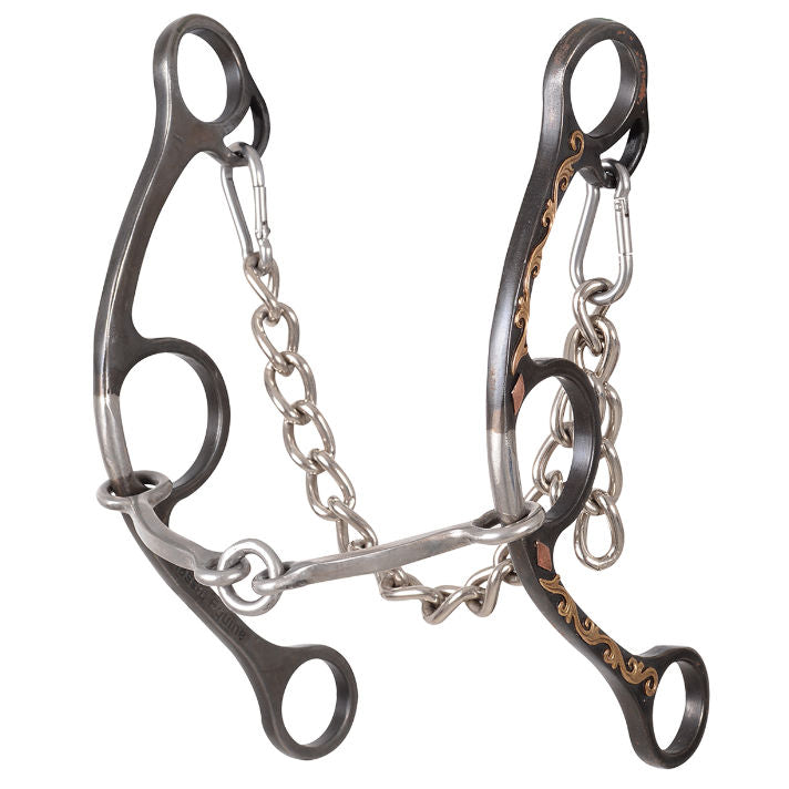 Morso Showman Mini O-Ring Snaffle Nichelato: Per Cavalli, Misura Mini!
