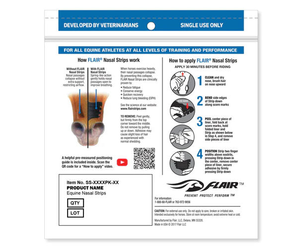 Flair Nasal Strips, Flag