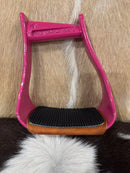 PINK STS Aluminum Barrel Stirrup