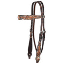 Headstall, White Daisy Filigree