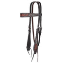 Headstall, Dark Flash Arizona Flower