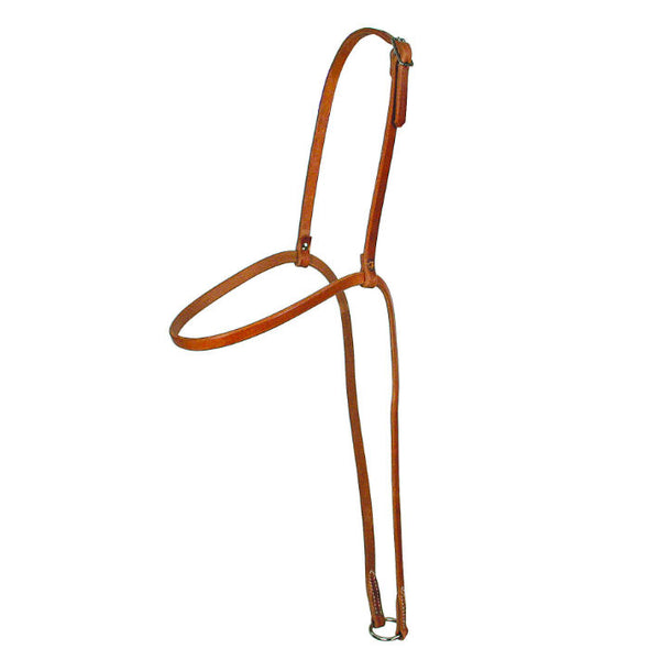 Showman Horse Red Glitter Overlay Leather Tie Down Noseband & Strap - Barrel Racing Style