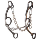 Diamond Short Shank O Ring Square Snaffle Mouth