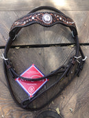 Headstall, Acorn with Conchos