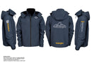 Jacket, Blue with Logos