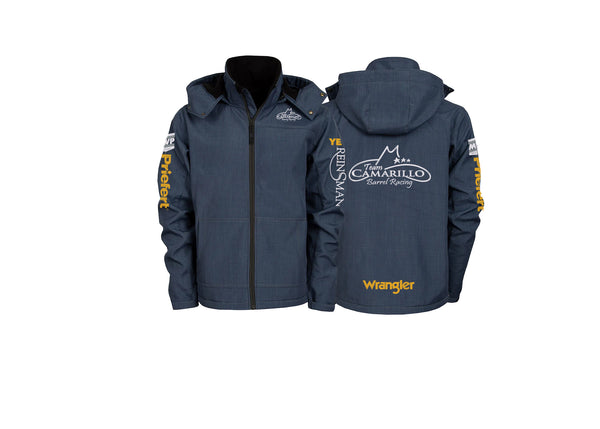 Jacket, Blue with Logos