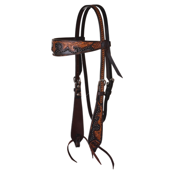 Headstall, Basket and Acorn with Spots
